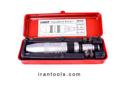 پیچ گوشتی ضربه خور موتوری لایت MR250