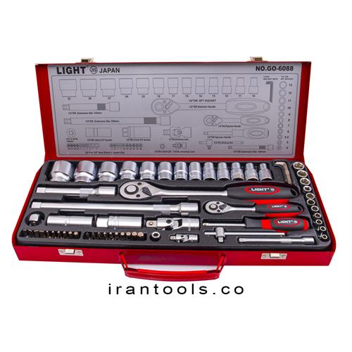 جعبه بکس 60 پارچه 1/4-1/2 درایو