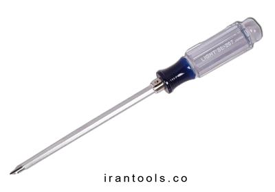 پیچ گوشتی دسته شیشه ای لایت کد 207