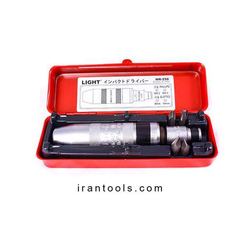 پیچ گوشتی ضربه خور موتوری لایت MR250