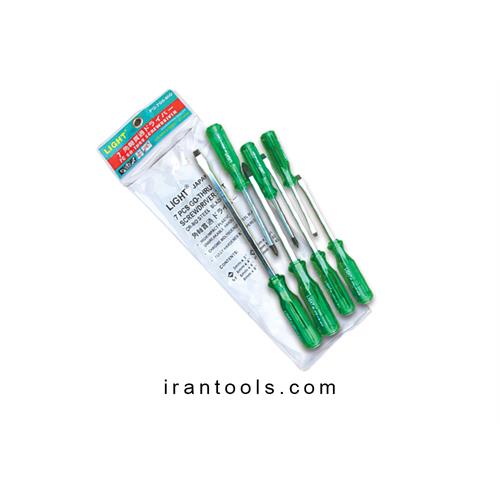 پیچ گوشتی کیفی ضربه خور 7 عددی PG-700-MO