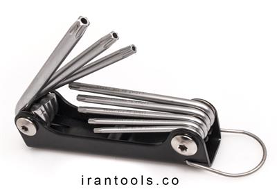 آلن چاقویی ستاره ای 8 عددی سوراخ دار TX- 4308