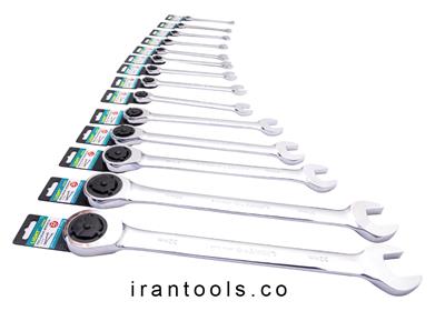 آچار یک سر رینگ جغجغه ای