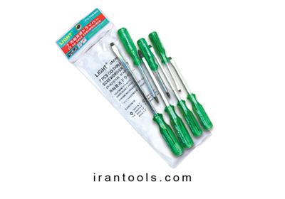 پیچ گوشتی کیفی ضربه خور 7 عددی PG-700-MO