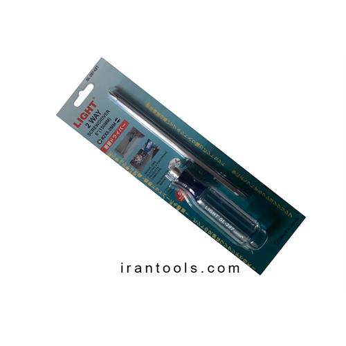 پیچ گوشتی دوطرفه لایت ژاپن مدل SL-207-62T