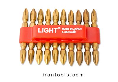 ست نوک پیچ گوشتی چهار سو لایت LIGHT 8065 TC