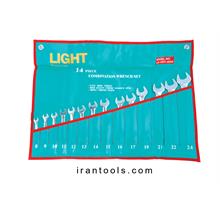 آچار کیفی یکسر رینگ لایت