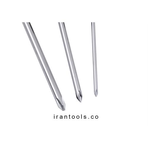 پیچ گوشتی زرد و مشکی تکی لایت