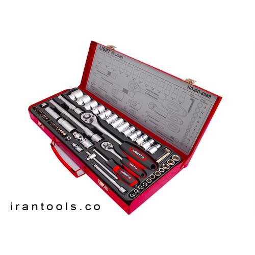 جعبه بکس 60 پارچه 1/4-1/2 درایو