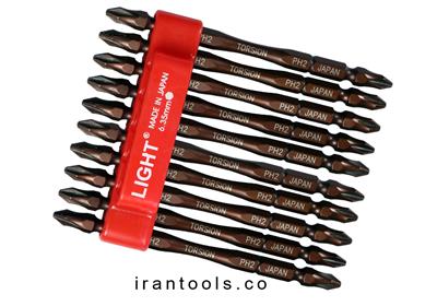 نوک پیچ گوشتی دوسر لایت(دو طرف چهار سو)